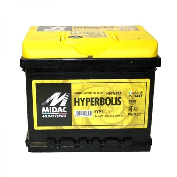 Batterie Midac HYPERBOLIS 1 45 AH 420 A (EN)