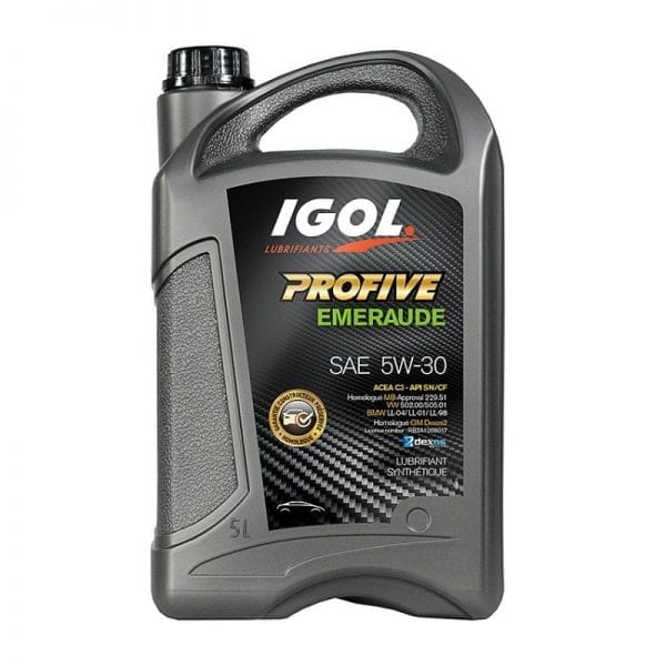 HUILE IGOL PROFIVE EMERAUDE 5W-30