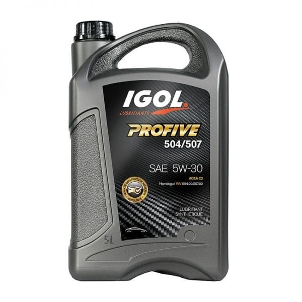 HUILE IGOL PROFIVE 504/507 5W-30